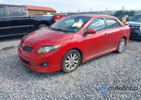 2009 Toyota Corolla S from USA, damaged, VIN 2T1BU40E39C046683